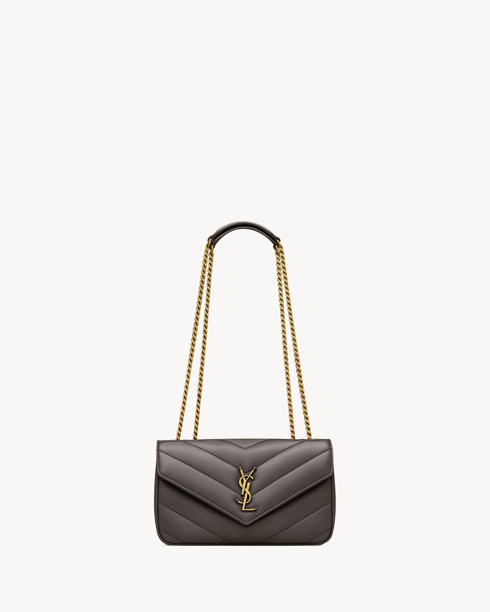 LOULOU small in MATELASSÉ lambskin — 801437AAEAX1997