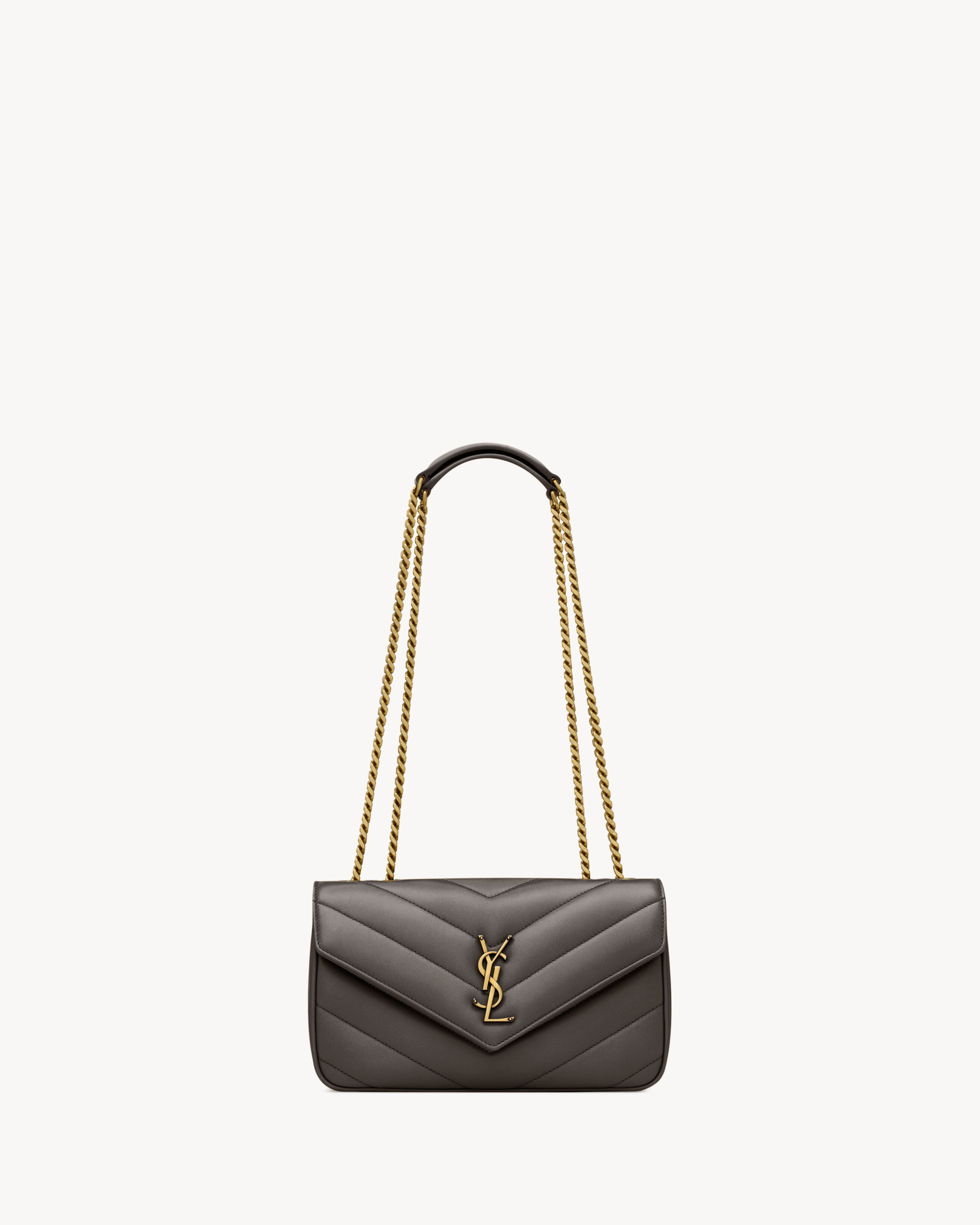 LOULOU small in MATELASSÉ lambskin