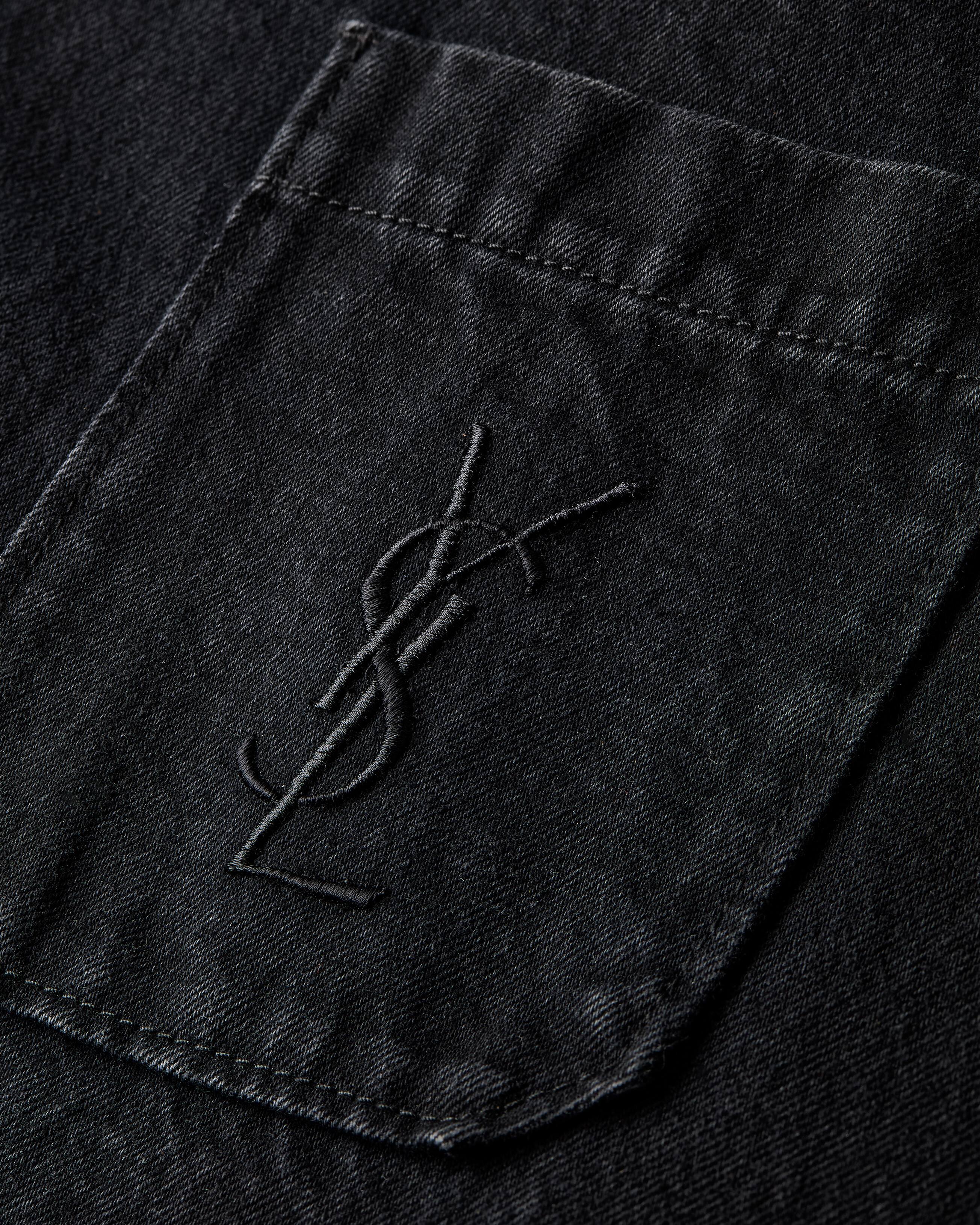 CASSANDRE overshirt in cotton linen gabardine