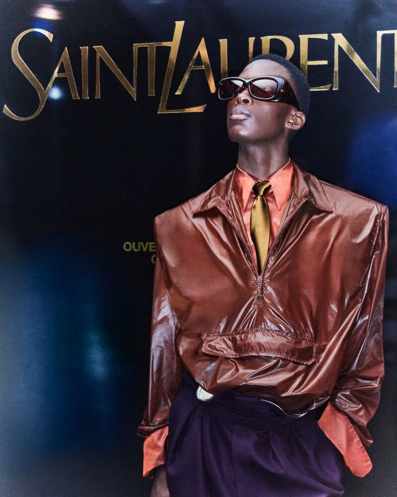 ブロードショルダー ウィンドブレーカー（ナイロン）