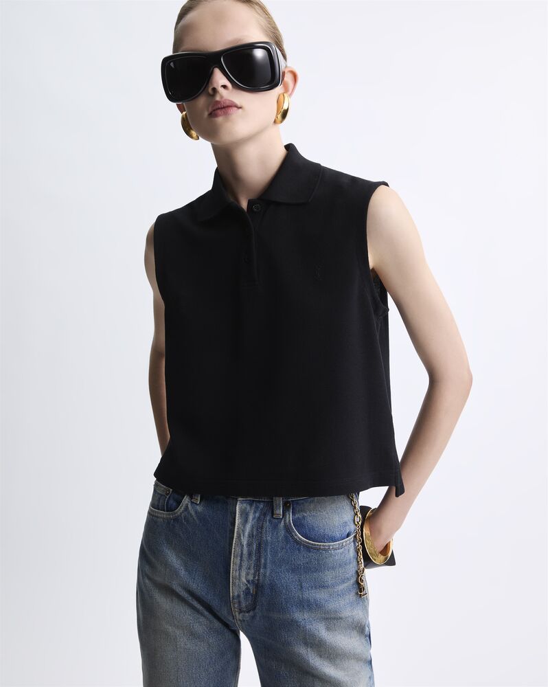 CASSANDRE polo shirt in piqué