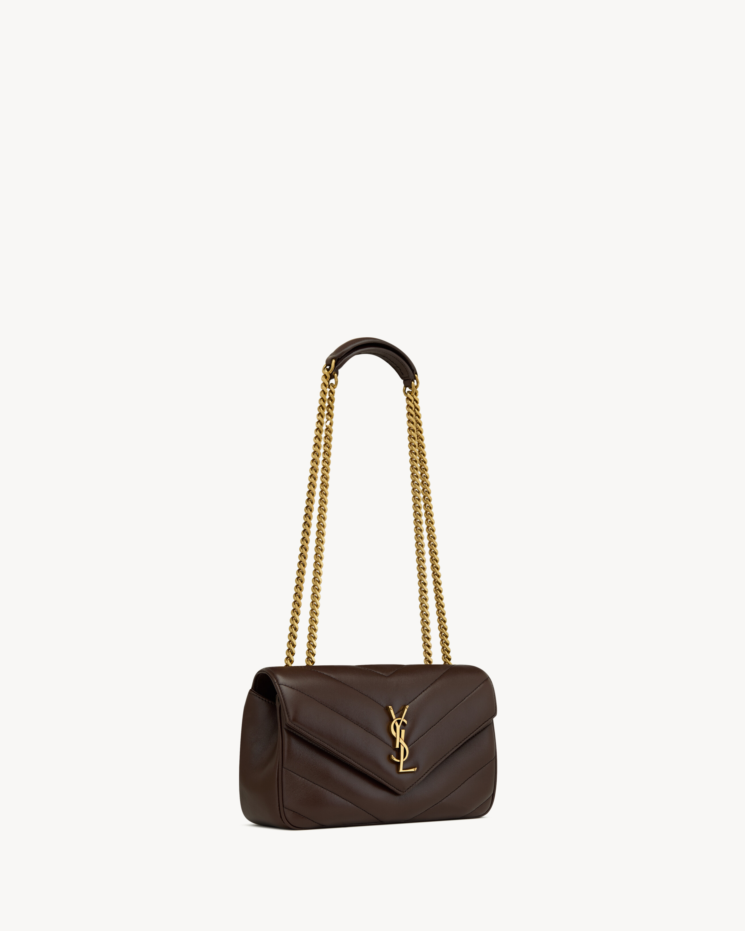 LOULOU small in MATELASSÉ lambskin