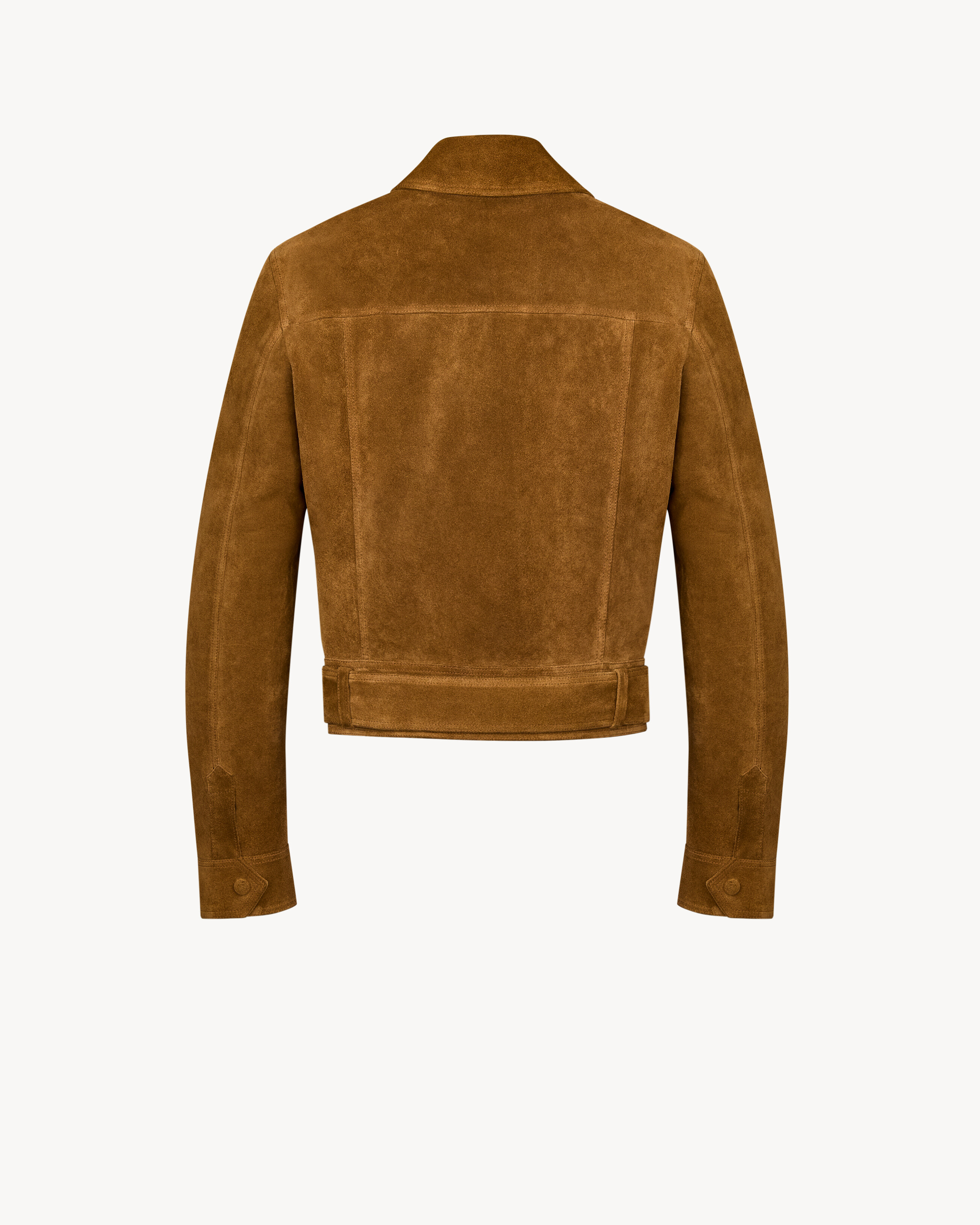 jacket in vintage split leather