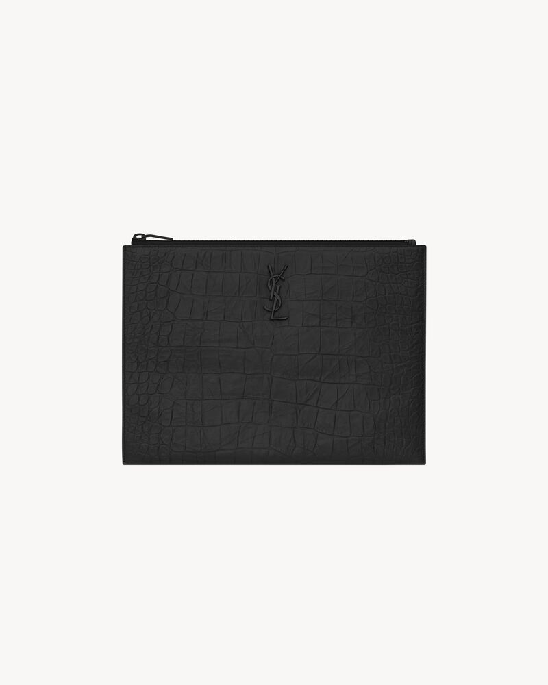 saint laurent tablet pouch