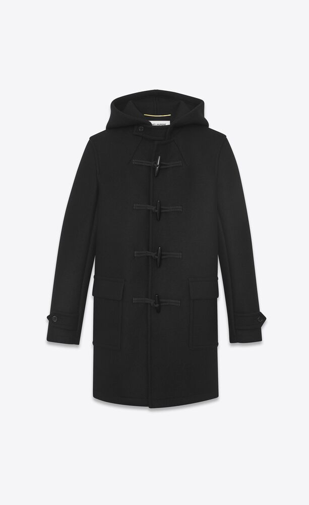 ysl.com | duffle coat en laine
