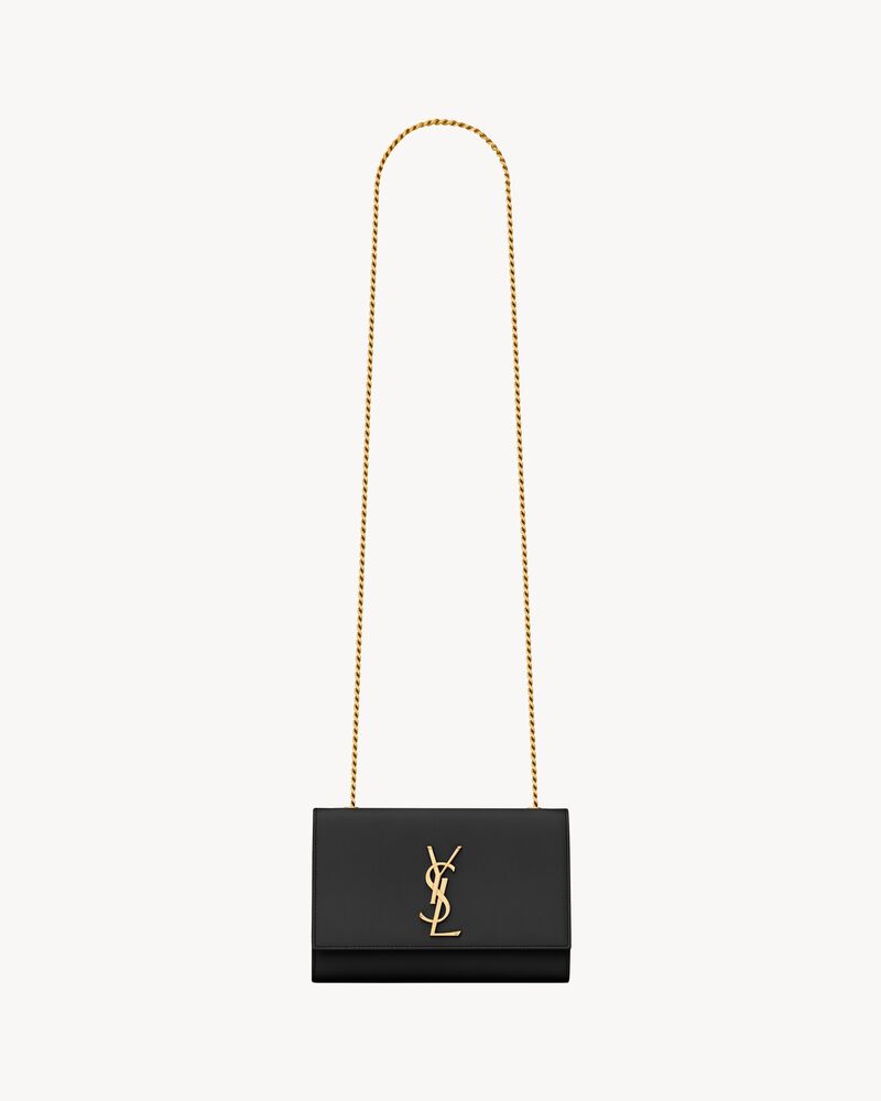 SMALL KATE IN GRAIN DE POUDRE EMBOSSED LEATHER, Saint Laurent