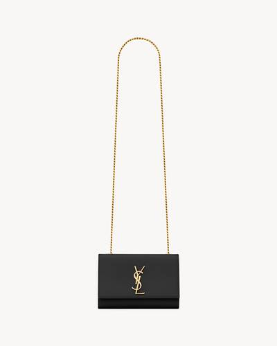 KATE SMALL IN GRAIN DE POUDRE EMBOSSED LEATHER | Saint Laurent