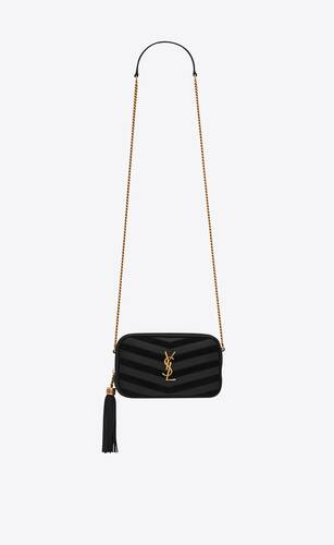 Sale > ysl mini lou all black > in stock