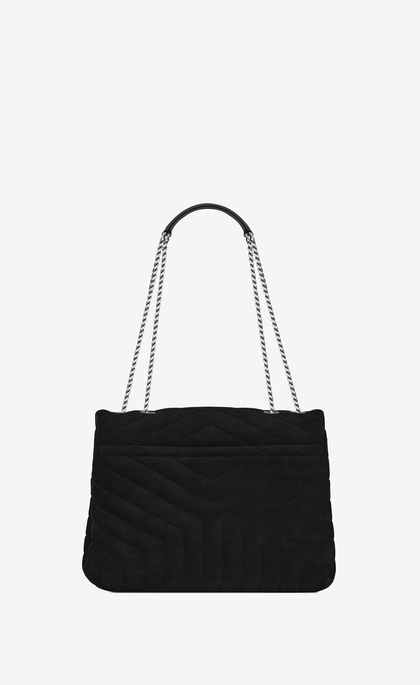 LOULOU MEDIUM BAG IN YQUILTED SUEDE Saint Laurent Japan