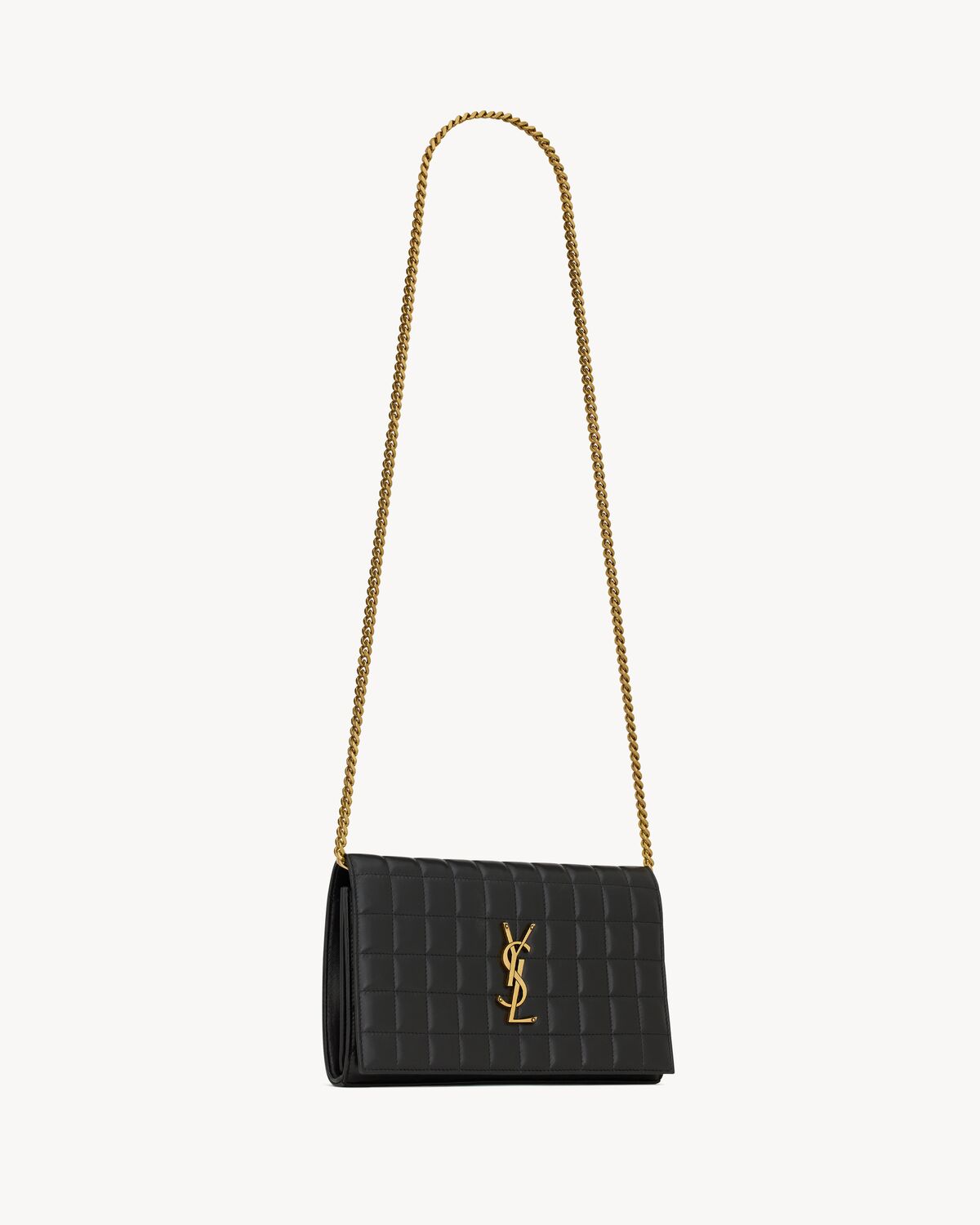 lambskin cassandre chain wallet