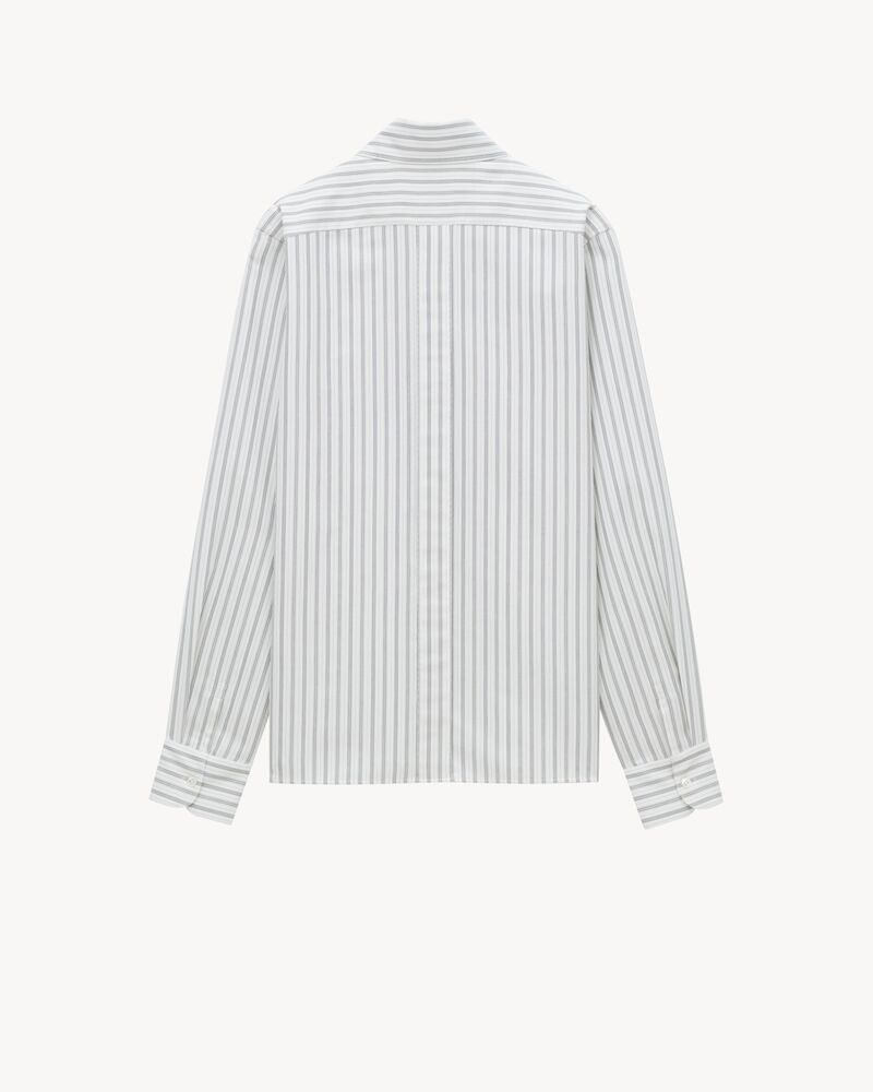 CASSANDRE shirt in striped cotton