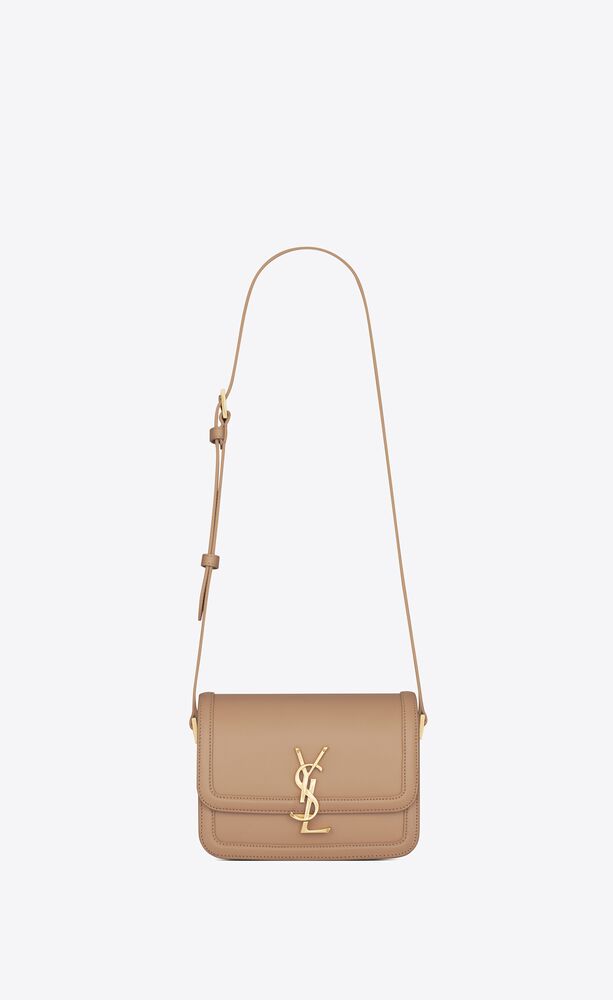 saint laurent small ysl monogram leather satchel bag