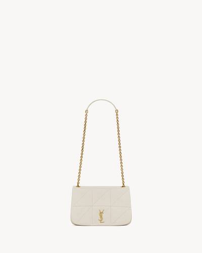 ショルダーバッグ・ポシェット Saint Laurent Jamie Leather Shoulder Bag SAINT LAURENT Jamie Shopping appliquéd quilted leather