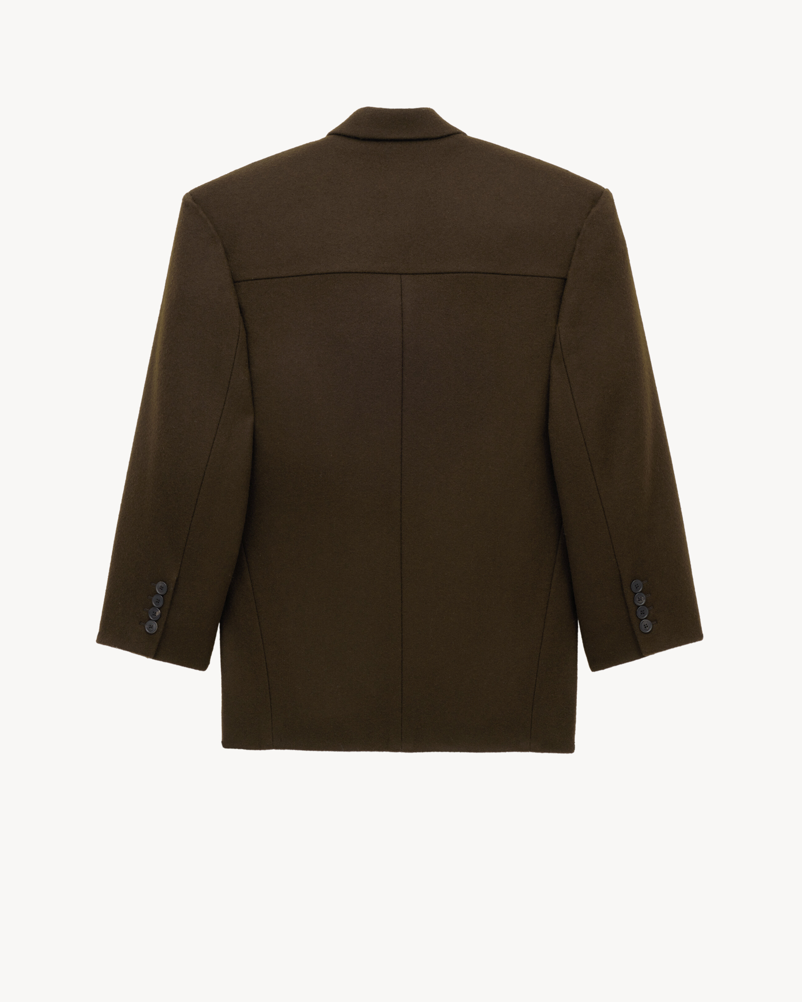 short coat in wool