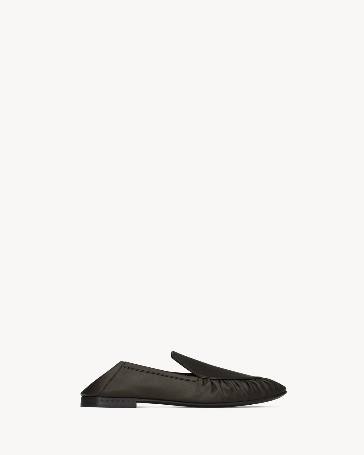 alain slippers in smooth leather