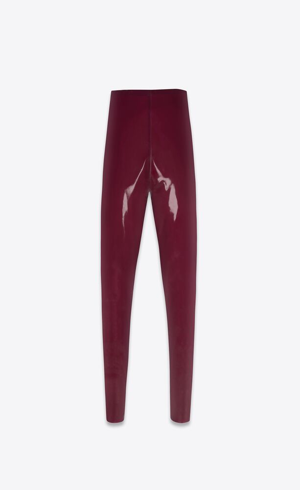 latex leggings high waist
