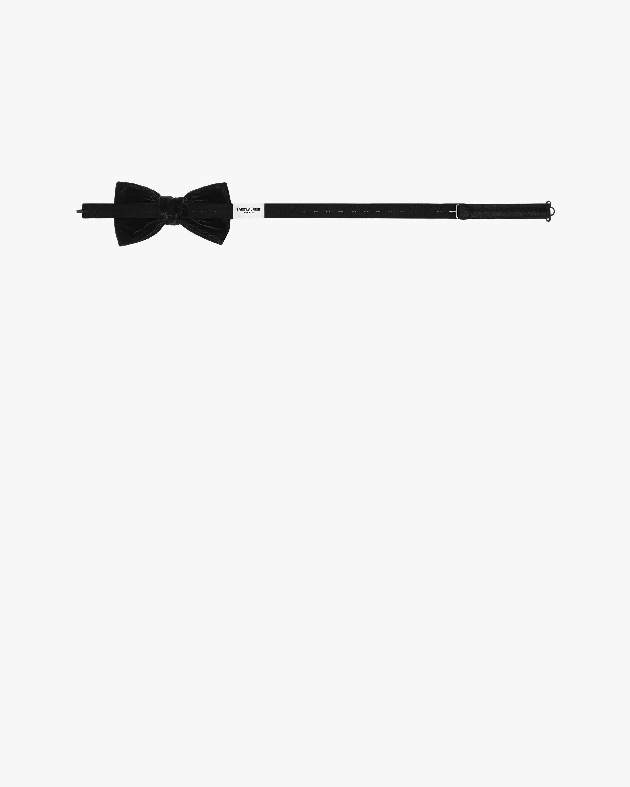 YVES bow tie in velvet