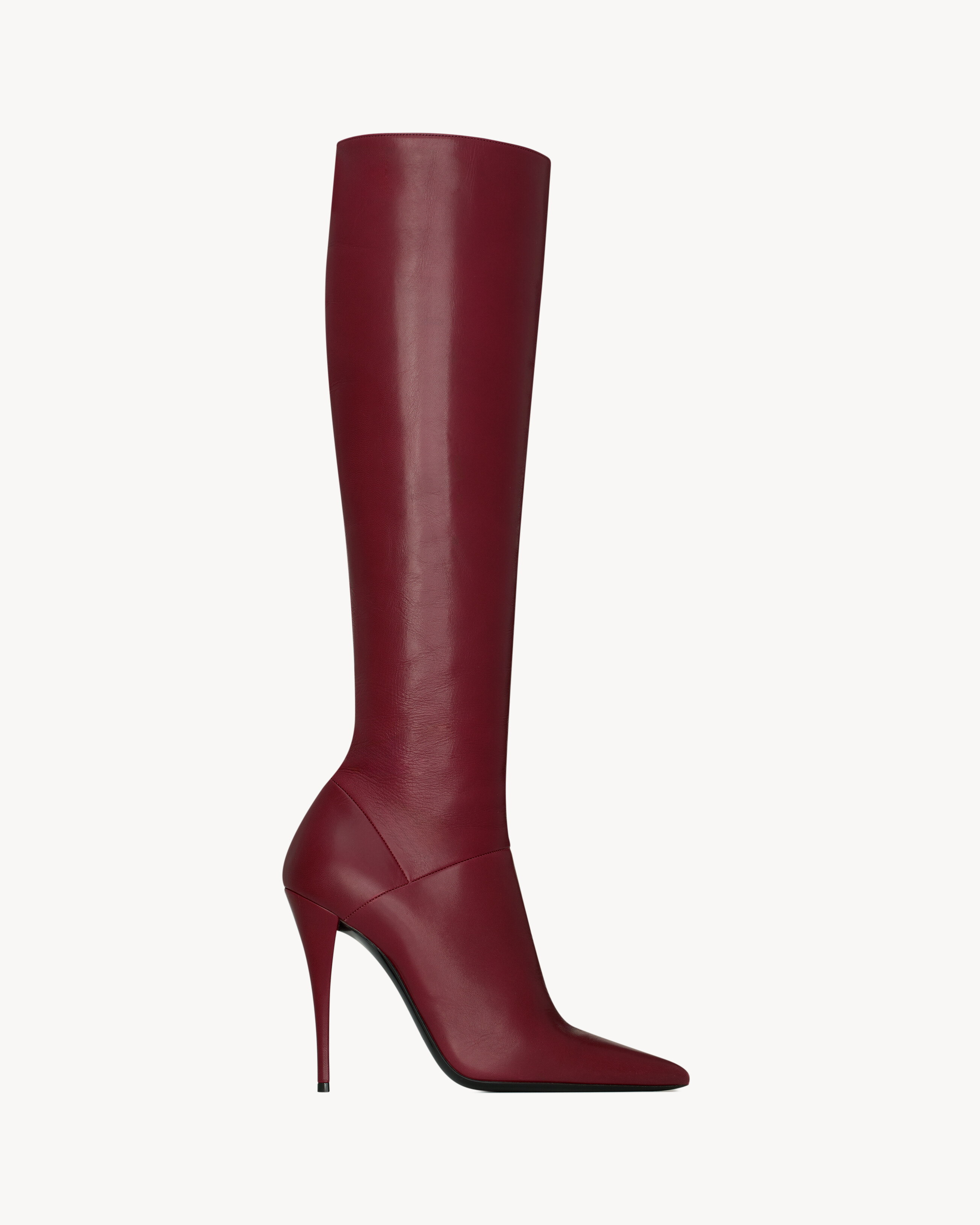 VIVIAN bottes en cuir lisse