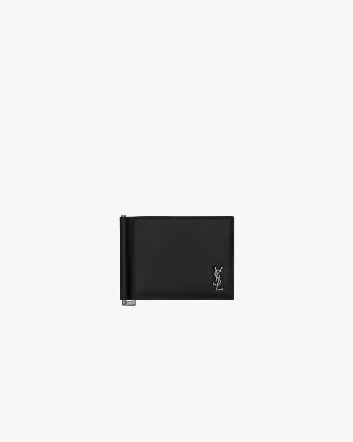 TINY CASSANDRE Bill clip wallet in matte leather