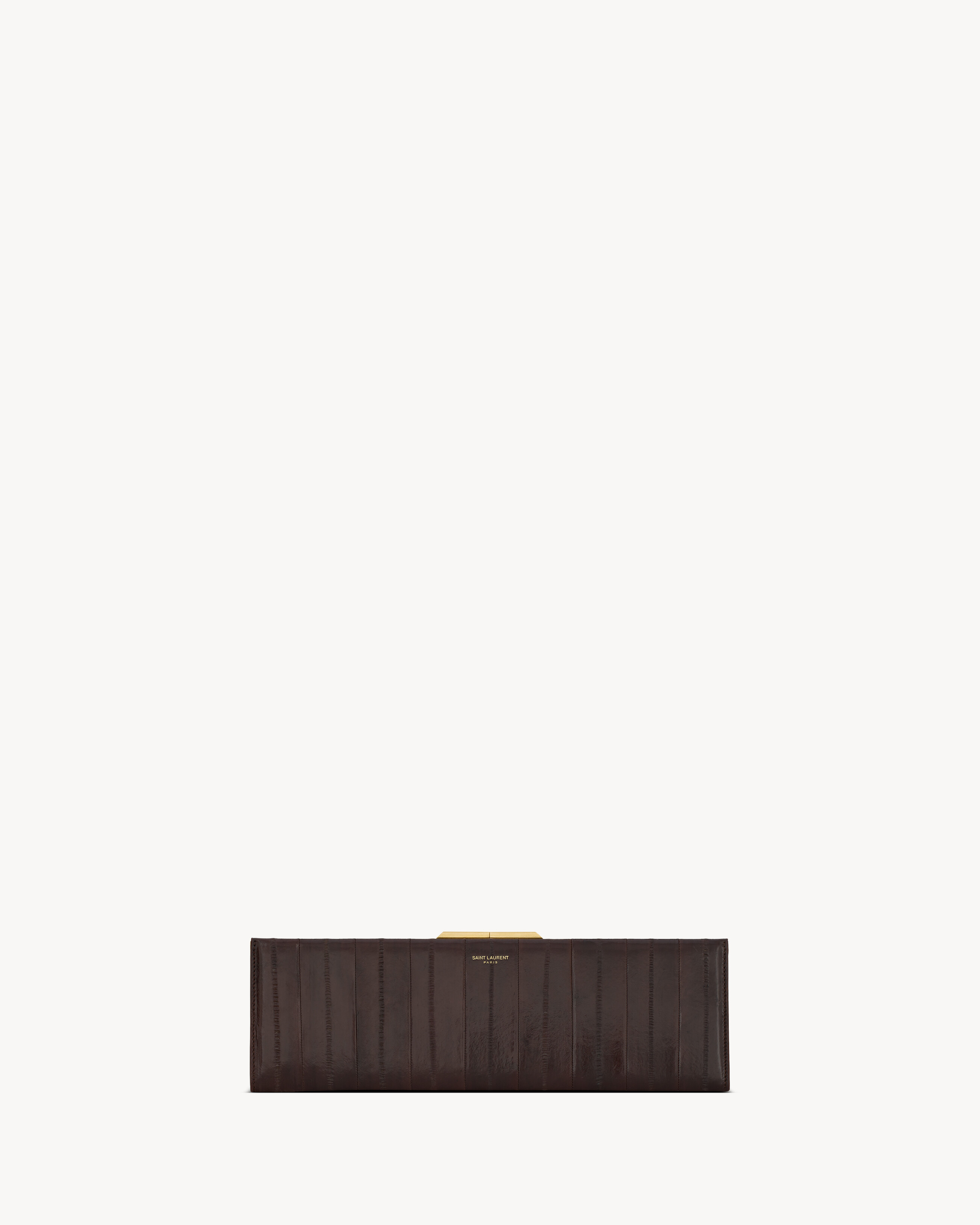 MIDNIGHT large clutch in eel