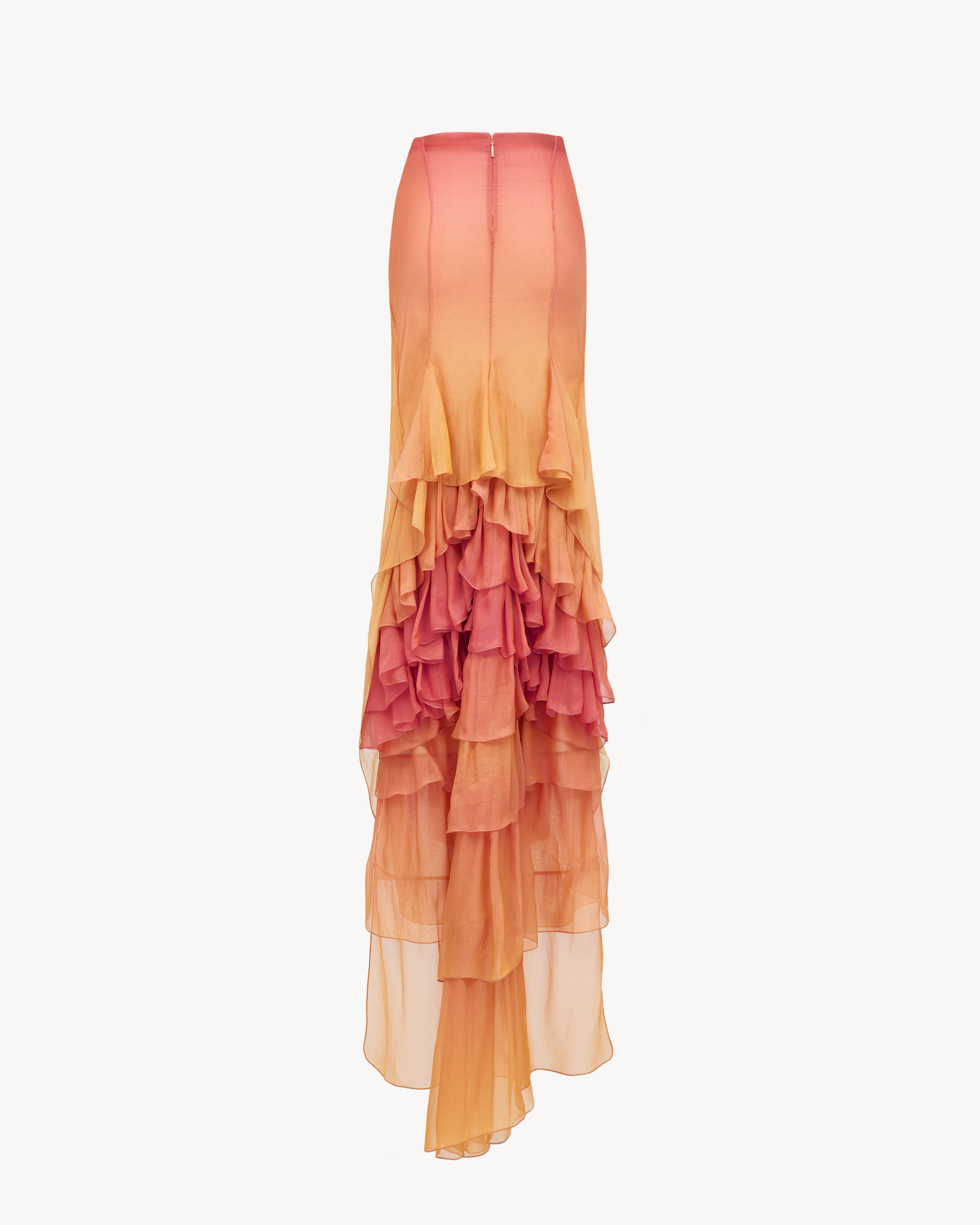 cascade skirt in silk muslin