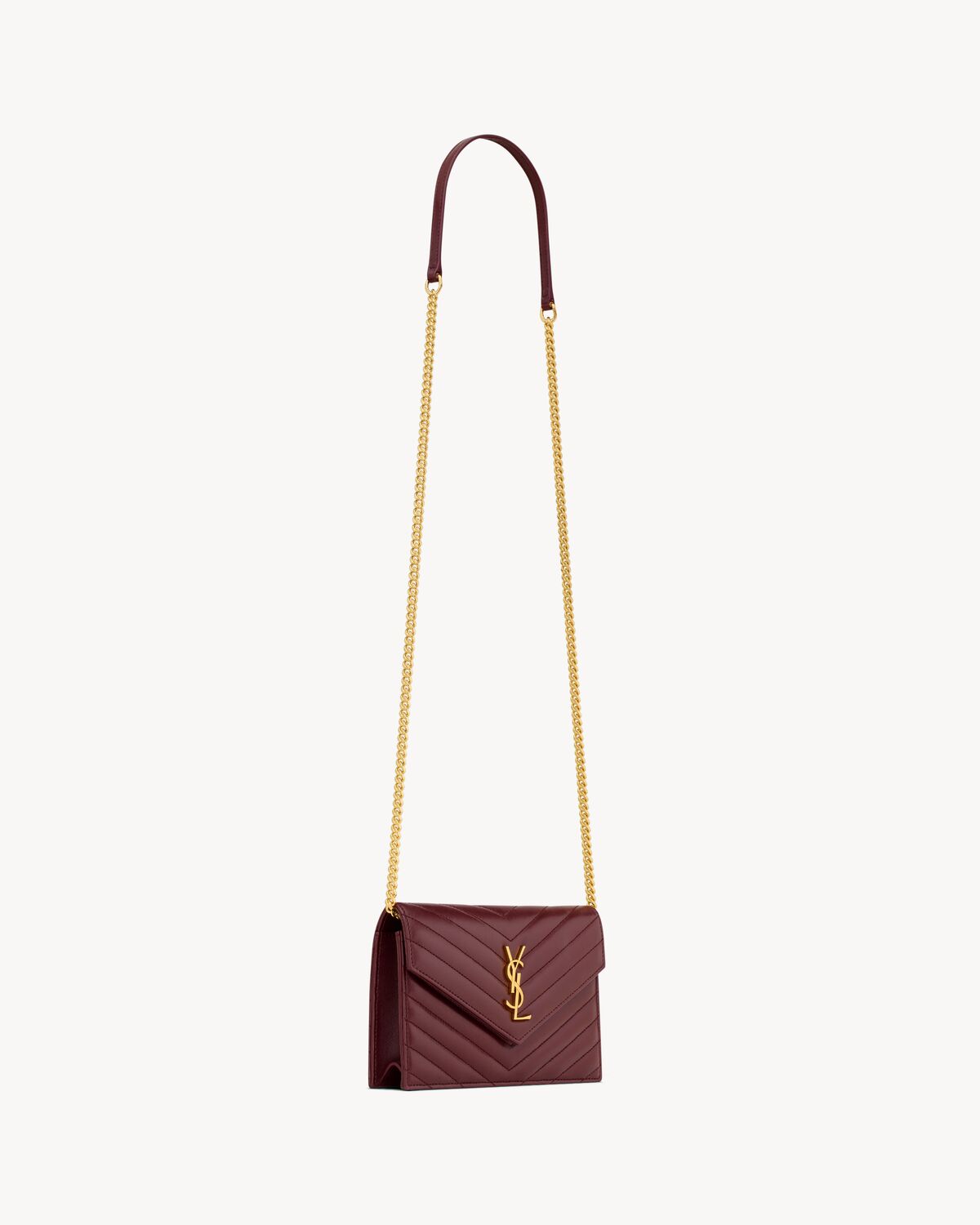cassandre envelope chain wallet in lambskin
