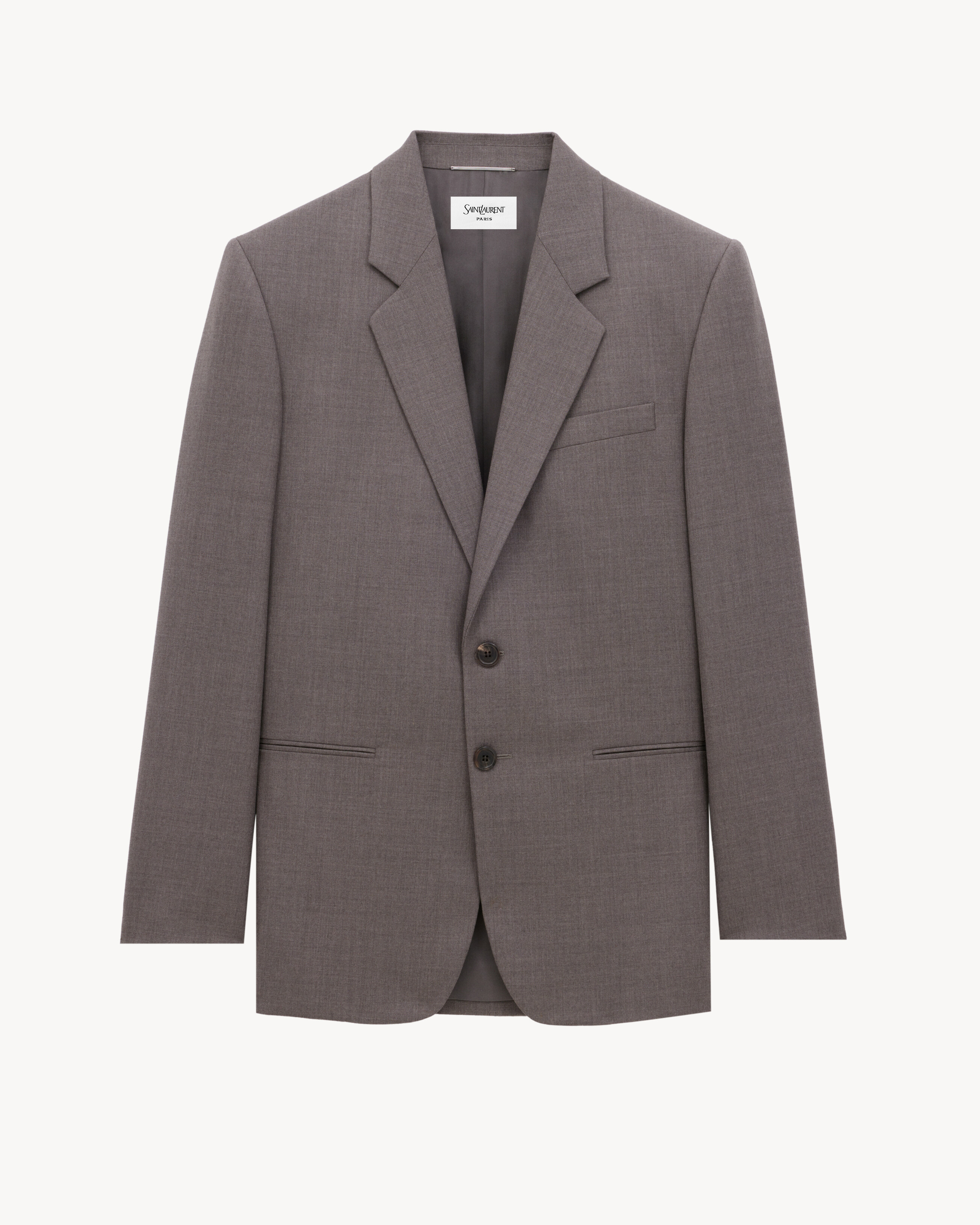 Yves jacket in wool chiné
