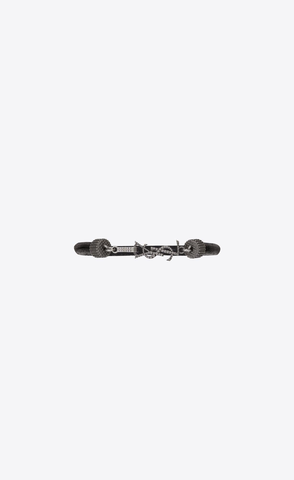 saint laurent opyum charm bracelet in gold brass