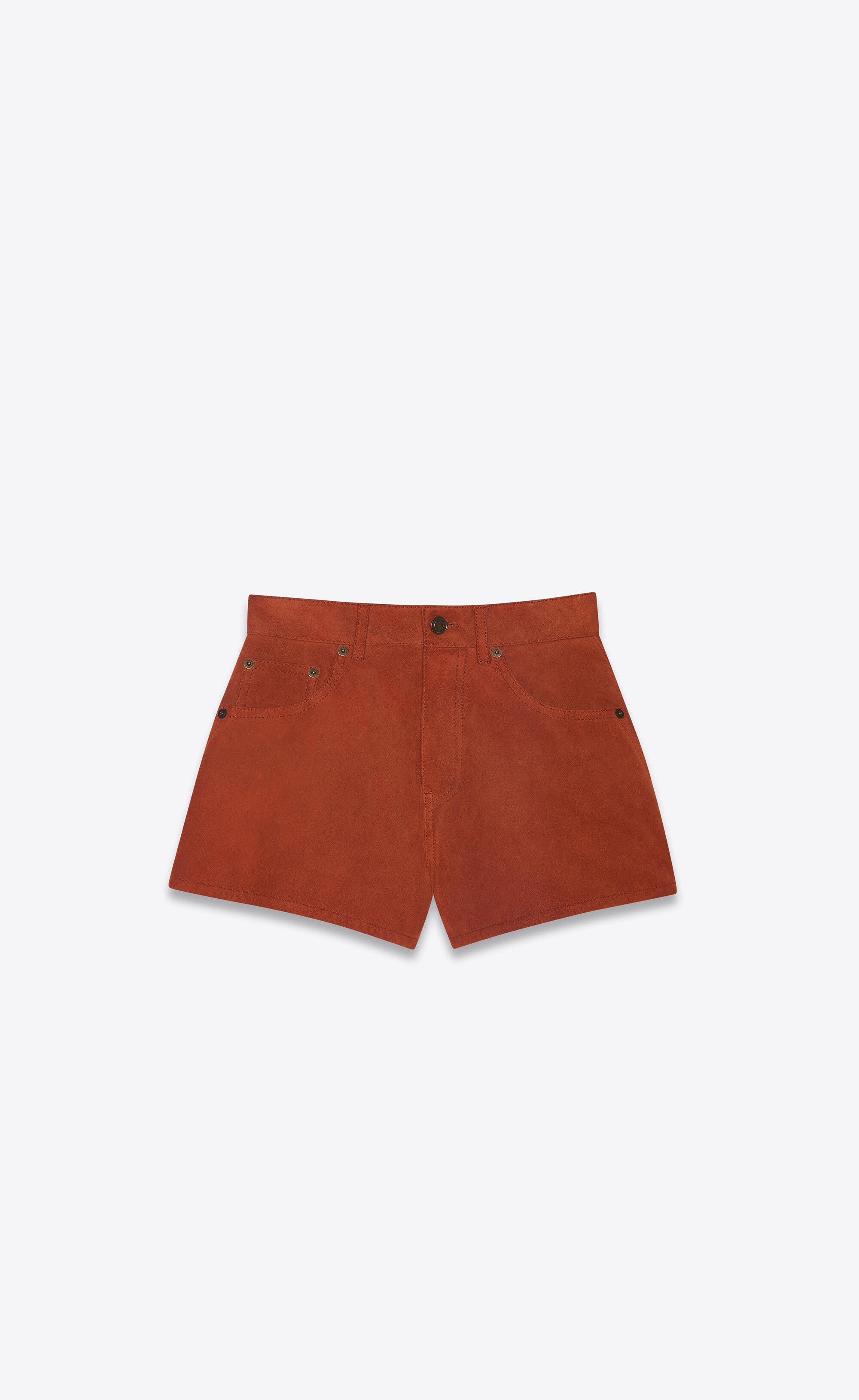 suede shorts