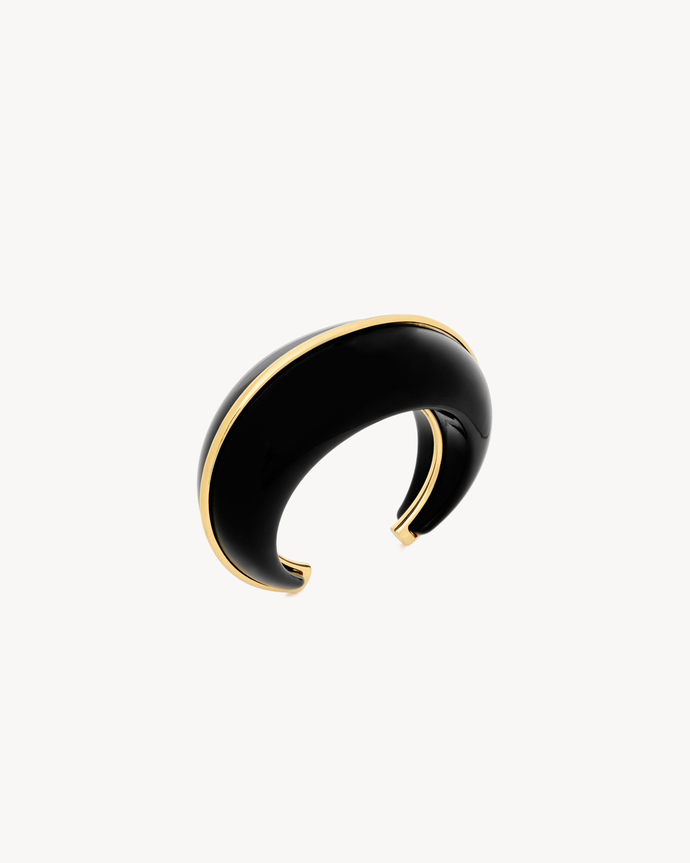 DOME CUFF IN RESIN AND METAL