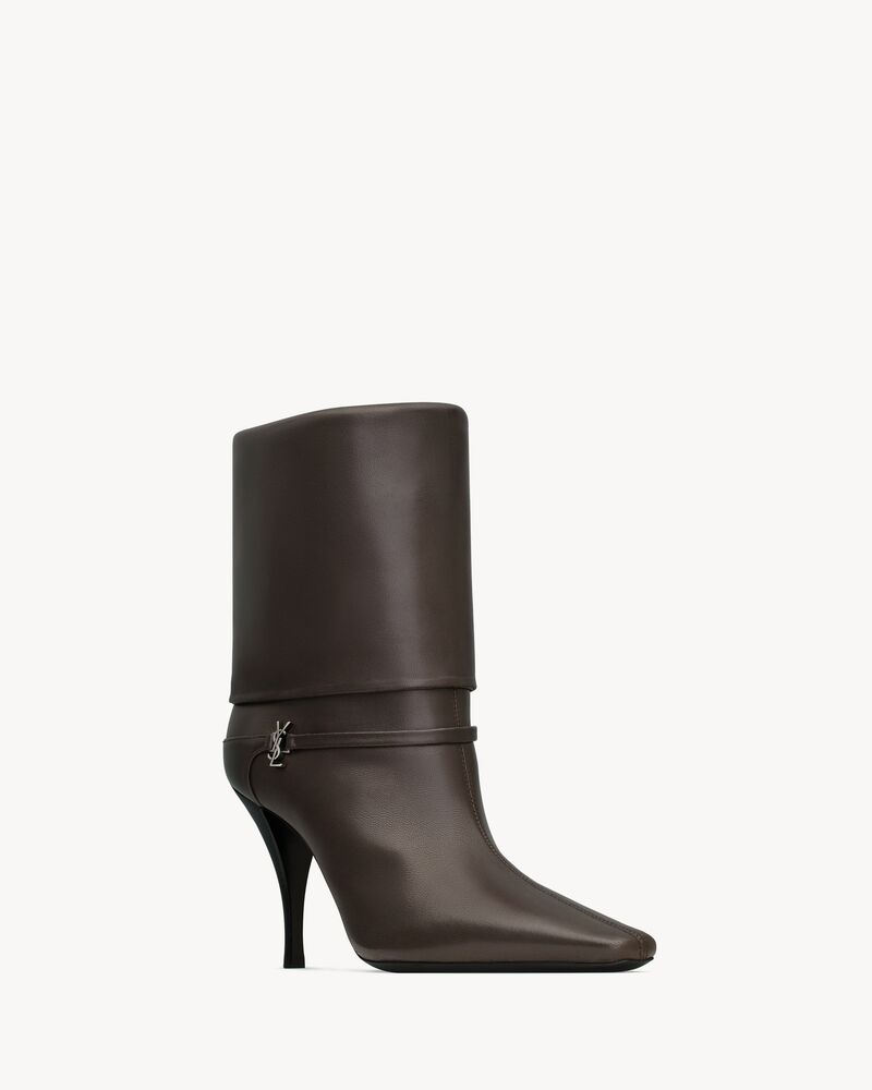 NIKI booties in smooth leather