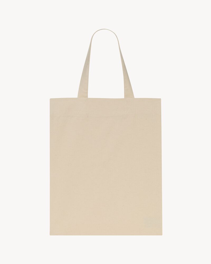 SAINT LAURENT TOTEBAG IN BRUSHED COTTON