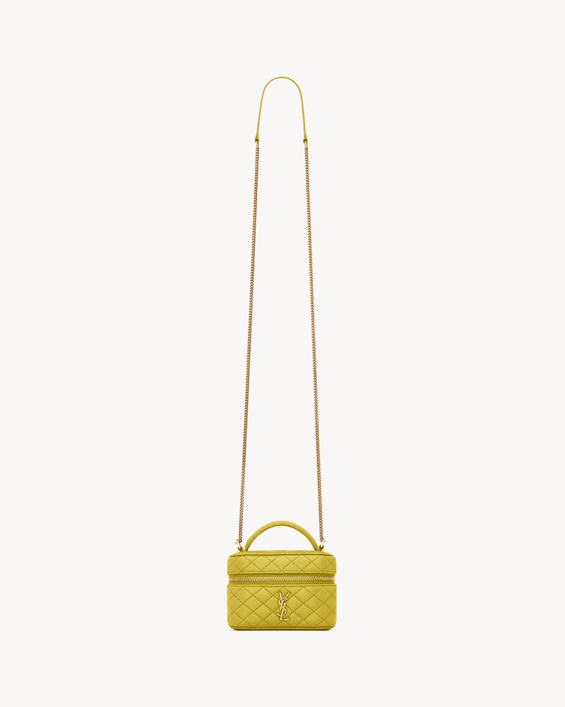 GABY micro vanity bag in lambskin