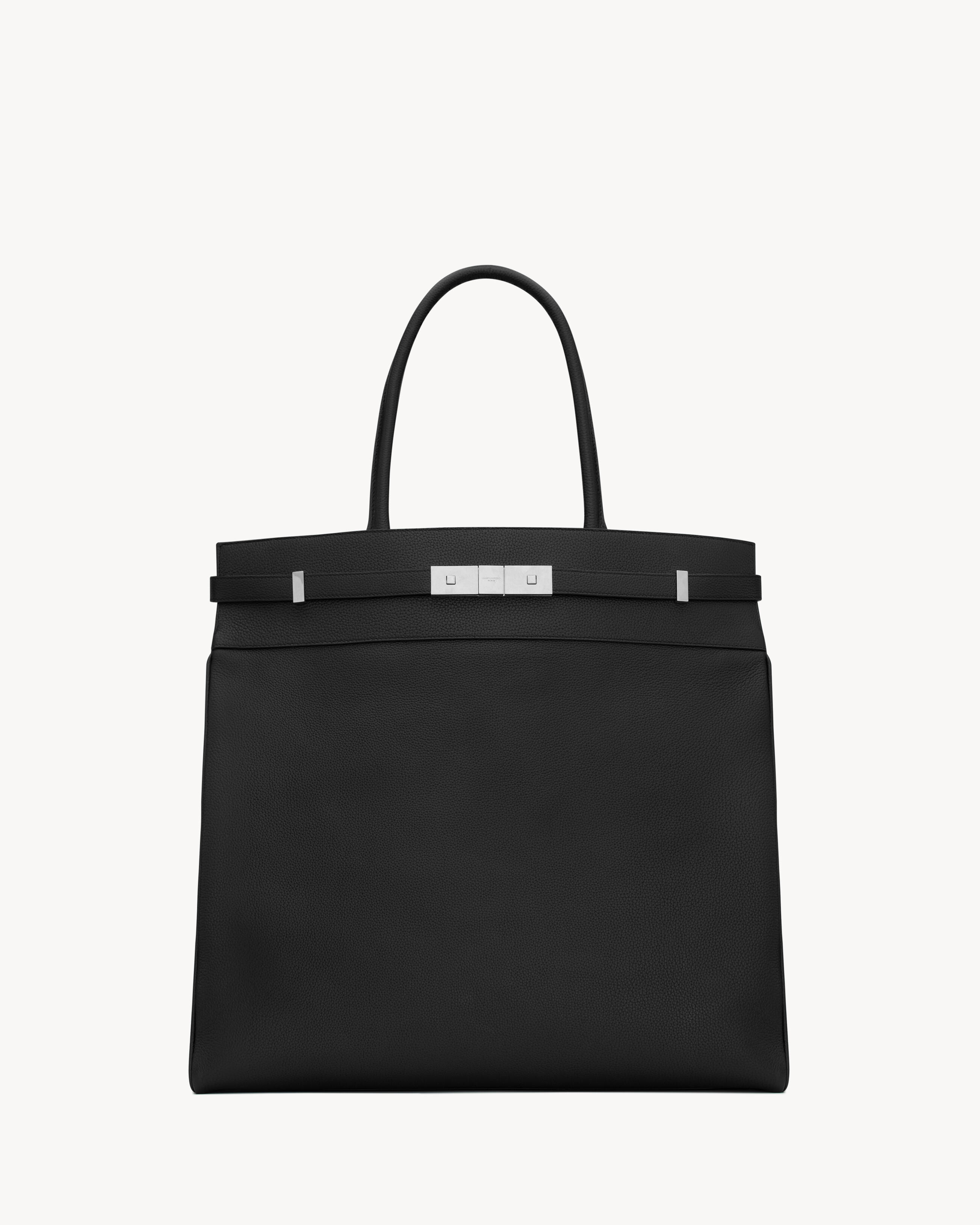 MANHATTAN N/S tote in grained leather