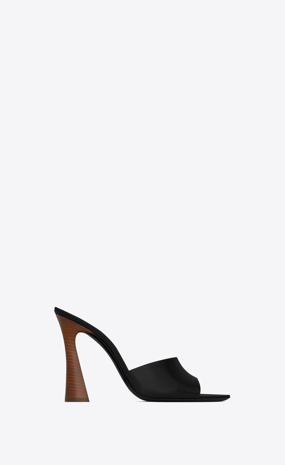 Suite mules in smooth leather | Saint Laurent | YSL.com