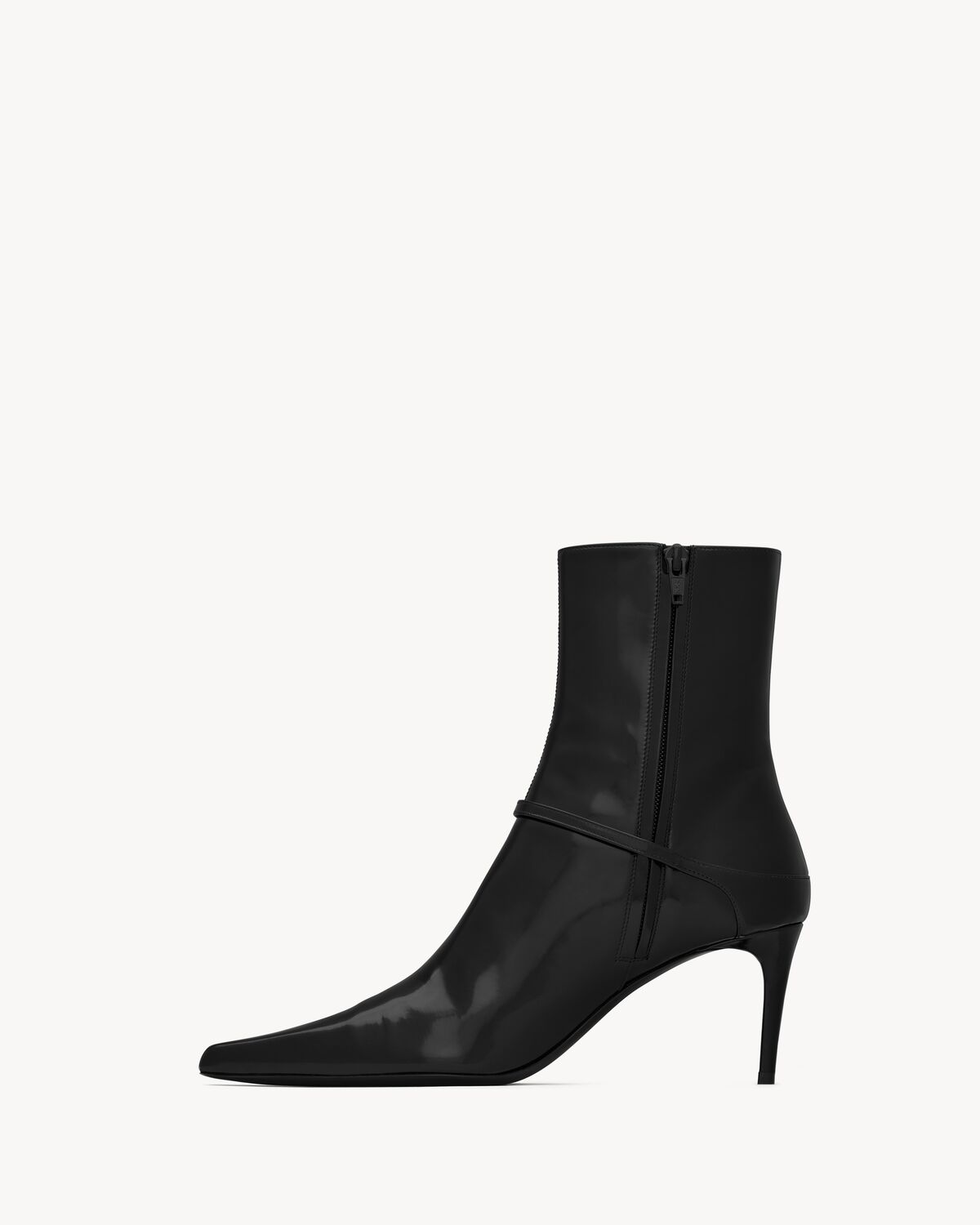 생로랑 글레이즈드 가죽 VENDOME 부티 762996AAAZY1000