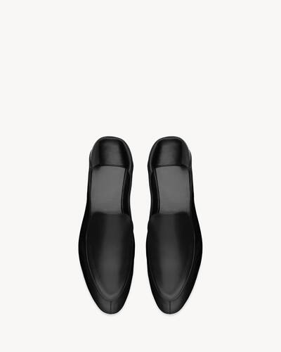 SAINT LAURENT PARIS｜SLIPPERS (818110 AACWZ 1000) ALAIN slippers in smooth leather | Saint Laurent | YSL BR