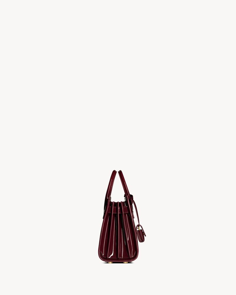 SAC DE JOUR NANO EN CUIR VERNI