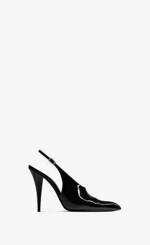 nico slingback pumps in patent leather