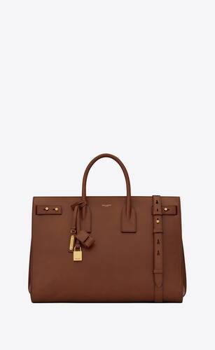 sac de jour thin large in smooth leather
