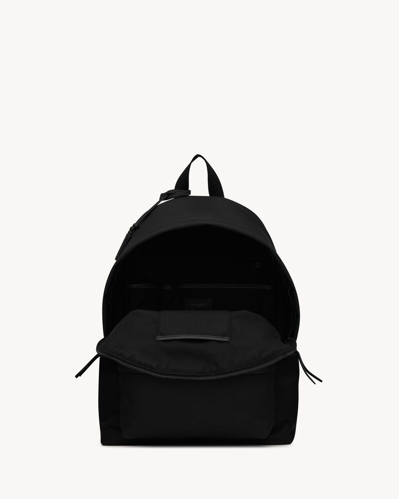 シティ バックパック Econyl スムースレザー ナイロン Saint Laurent シティ バックパック Econyl スムースレザー ナイロン Saint Laurent
