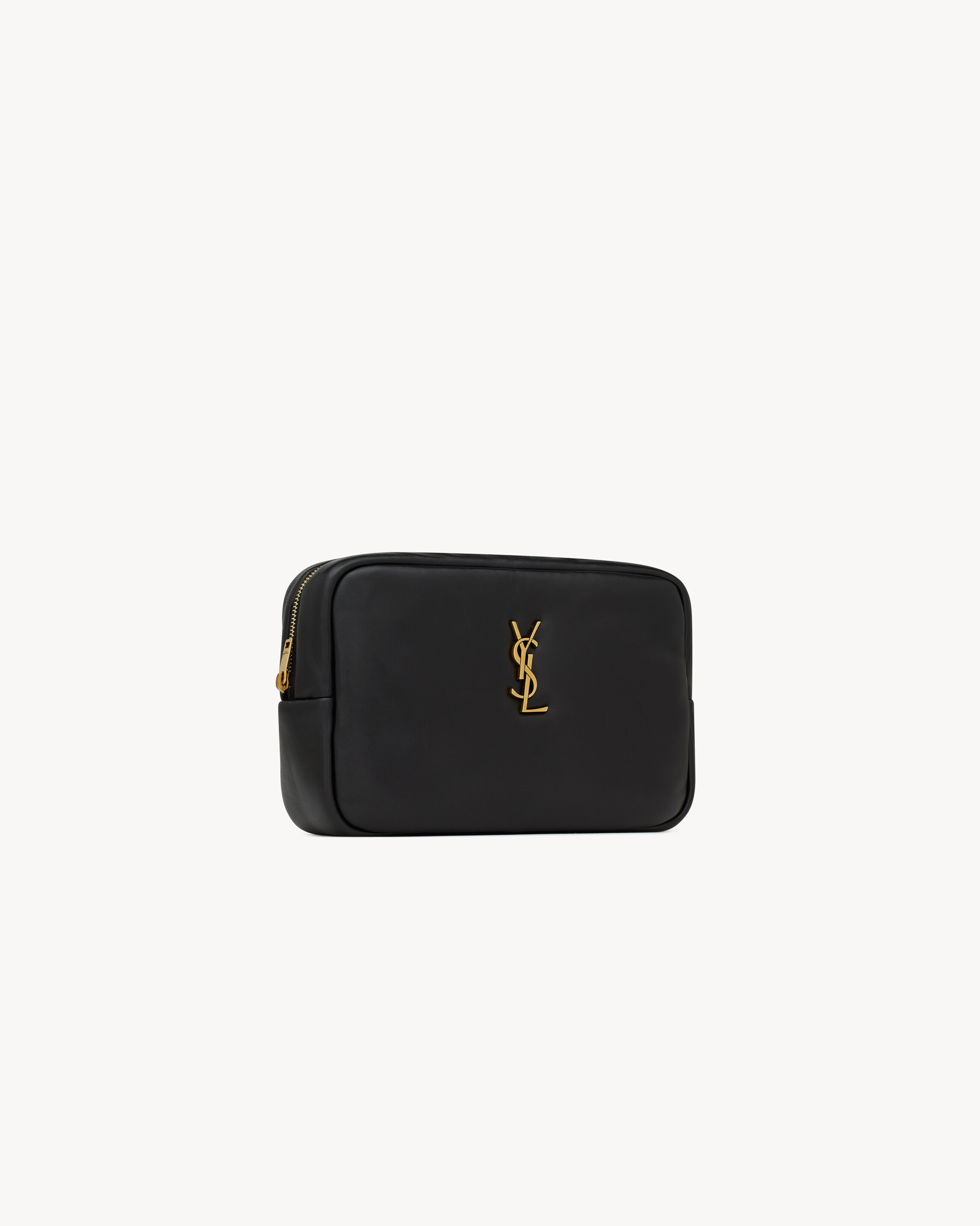CALYPSO cosmetic pouch in lambskin | Saint Laurent | YSL.com