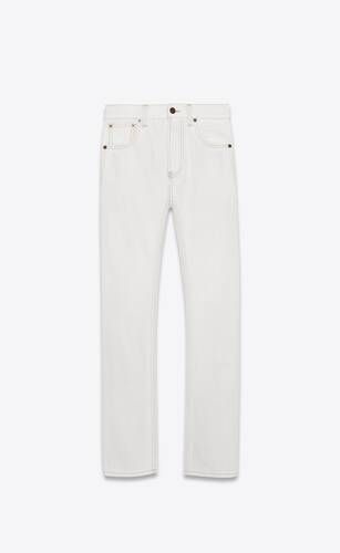 authentische jeans aus denim in grau und off-white