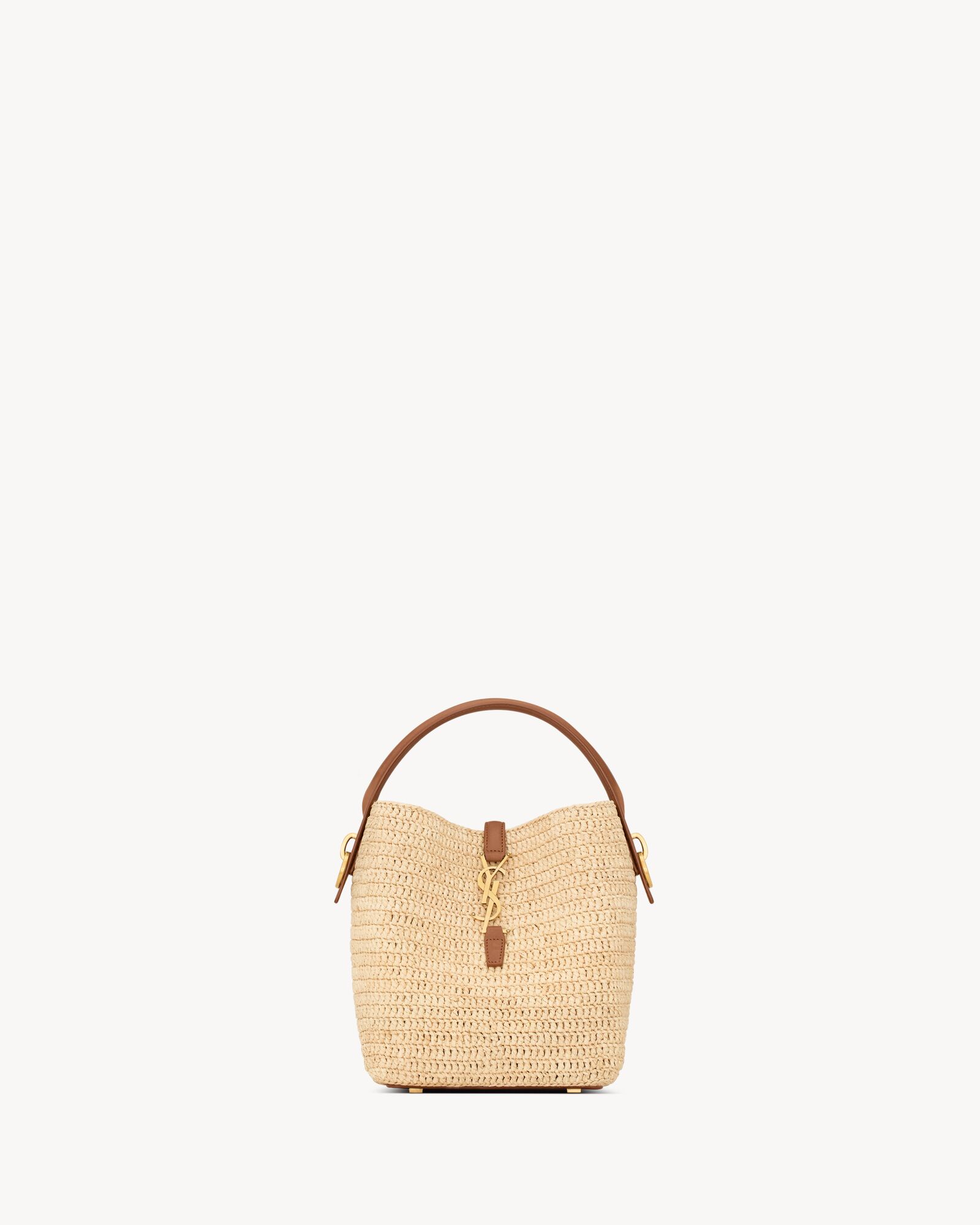Le 37 pequeño de rafia | Saint Laurent | YSL.com