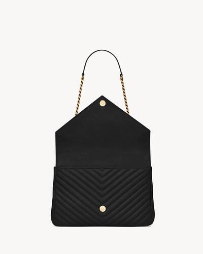 large college  in quilted leather 
