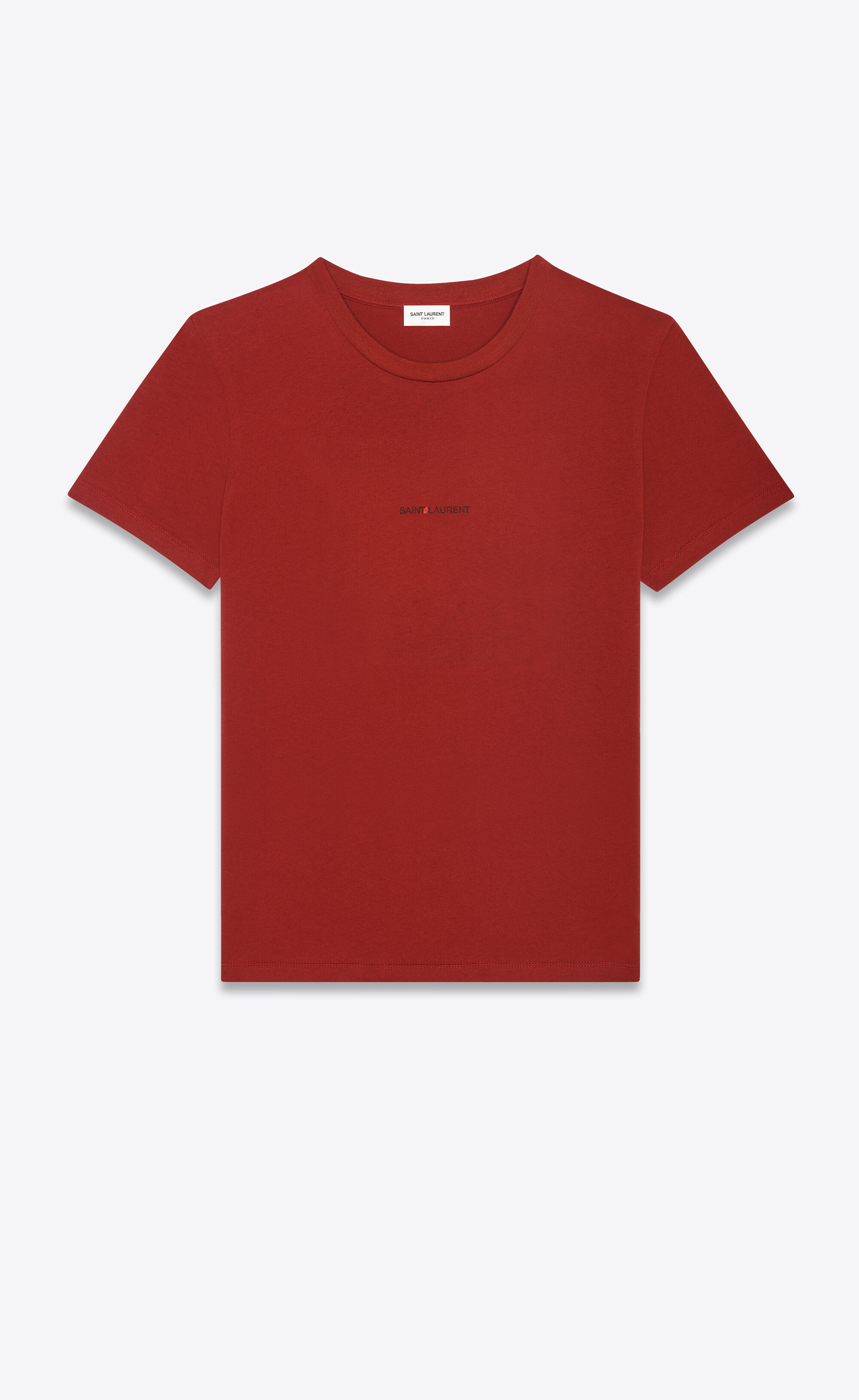 saint laurent script tee