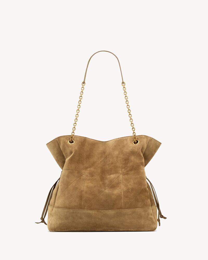 JAMIE shopping bag in suede