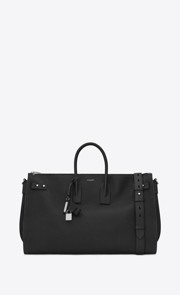 sac de jour 48h duffle bag in grained leather