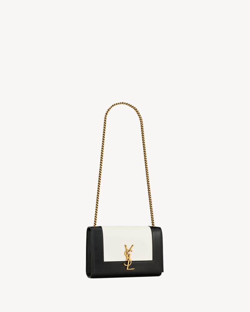 White and cheap gold ysl bag