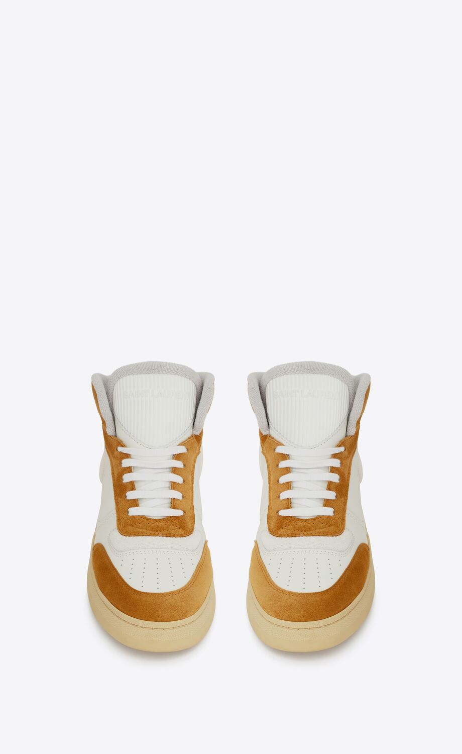 SL/80 sneakers in leather and suede | Saint Laurent | YSL.com